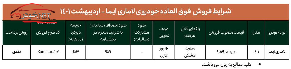 فروش لاماری